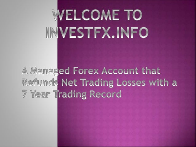 managed forex trading account